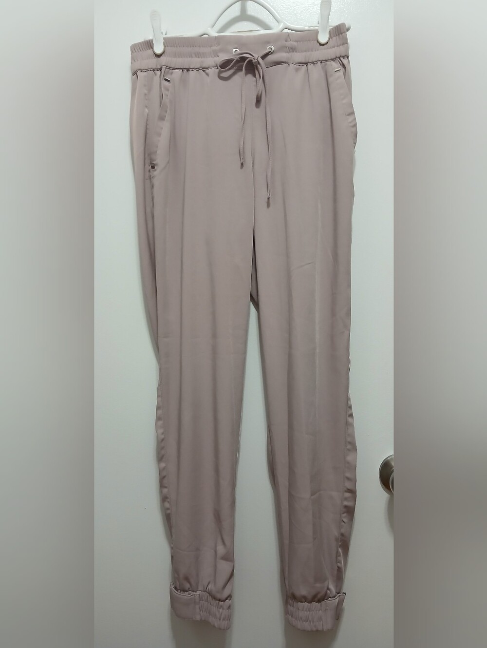 Dynamite Soft Mauve Utility Jogger Pants Silver Hardware XS - Picture 2 of 11
